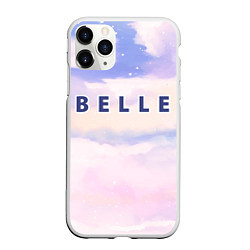 Чехол iPhone 11 Pro матовый Belle sky clouds, цвет: 3D-белый