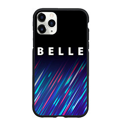 Чехол iPhone 11 Pro матовый Belle stream, цвет: 3D-черный