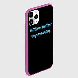 Чехол iPhone 11 Pro матовый Фараон миллион доллар депрешн, цвет: 3D-фиолетовый — фото 2