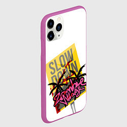 Чехол iPhone 11 Pro матовый Zombie Village, цвет: 3D-фиолетовый — фото 2
