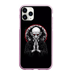 Чехол iPhone 11 Pro матовый Мертвая преданность, цвет: 3D-розовый