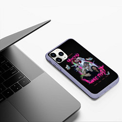 Чехол iPhone 11 Pro матовый Blackpink k-pop group, цвет: 3D-светло-сиреневый — фото 2