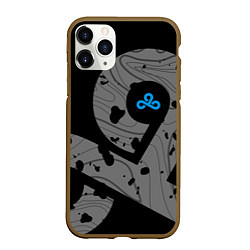 Чехол iPhone 11 Pro матовый Форма Cloud 9 black