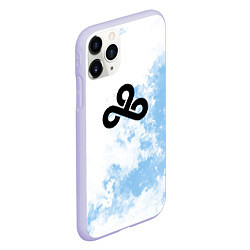 Чехол iPhone 11 Pro матовый Cloud9 Облачный, цвет: 3D-светло-сиреневый — фото 2