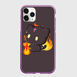 Чехол iPhone 11 Pro матовый Чомусуке Коносуба, цвет: 3D-фиолетовый