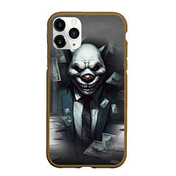 Чехол iPhone 11 Pro матовый Payday 3 wolf