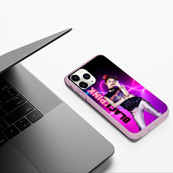 Чехол iPhone 11 Pro матовый Blackpink - Jennie, цвет: 3D-розовый — фото 2