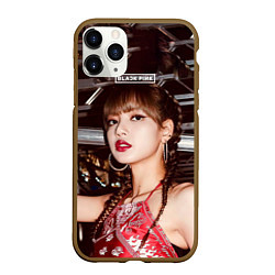 Чехол iPhone 11 Pro матовый Lisa Blackpink, цвет: 3D-коричневый