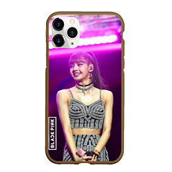 Чехол iPhone 11 Pro матовый Blackpink Lisa awarded, цвет: 3D-коричневый