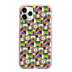 Чехол iPhone 11 Pro матовый African mode, цвет: 3D-розовый