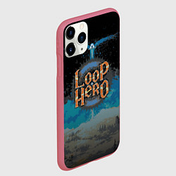 Чехол iPhone 11 Pro матовый Loop Hero world, цвет: 3D-малиновый — фото 2