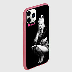 Чехол iPhone 11 Pro матовый Blackpink Rosanna, цвет: 3D-малиновый — фото 2