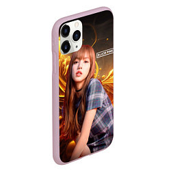 Чехол iPhone 11 Pro матовый Rose Blackpink kpop, цвет: 3D-розовый — фото 2