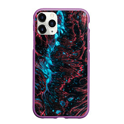 Чехол iPhone 11 Pro матовый Abstract divorces, цвет: 3D-фиолетовый