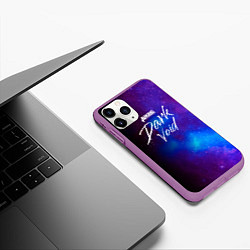 Чехол iPhone 11 Pro матовый Asking Alexandria Dark Void, цвет: 3D-фиолетовый — фото 2