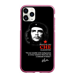 Чехол iPhone 11 Pro матовый Che Guevara автограф