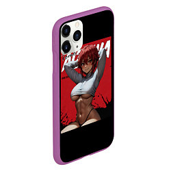 Чехол iPhone 11 Pro матовый Tomo Aizawa - Sexy, цвет: 3D-фиолетовый — фото 2