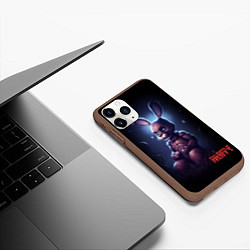 Чехол iPhone 11 Pro матовый Бонни Фнаф, цвет: 3D-коричневый — фото 2