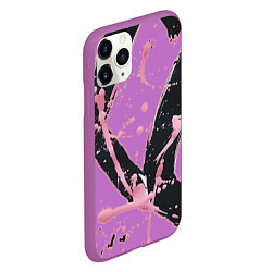 Чехол iPhone 11 Pro матовый XO, цвет: 3D-фиолетовый — фото 2