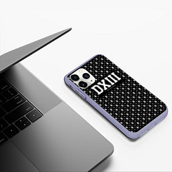 Чехол iPhone 11 Pro матовый Dope street market DXIII, цвет: 3D-светло-сиреневый — фото 2