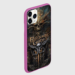 Чехол iPhone 11 Pro матовый Baldurs Gate 3, цвет: 3D-фиолетовый — фото 2