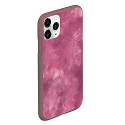 Чехол iPhone 11 Pro матовый Текстура родонита, цвет: 3D-коричневый — фото 2
