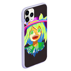 Чехол iPhone 11 Pro матовый Touhou Project Койши Комейдзи, цвет: 3D-светло-сиреневый — фото 2