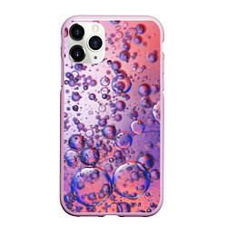 Чехол iPhone 11 Pro матовый Пузыри в жидкости