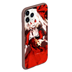 Чехол iPhone 11 Pro матовый Touhou Project Flandre Scarlet, цвет: 3D-коричневый — фото 2