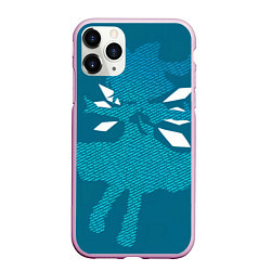 Чехол iPhone 11 Pro матовый Touhou Project Cirno Тируно Baka, цвет: 3D-розовый