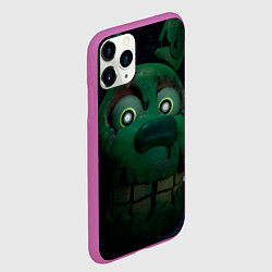 Чехол iPhone 11 Pro матовый Спрингтрап голова, цвет: 3D-фиолетовый — фото 2