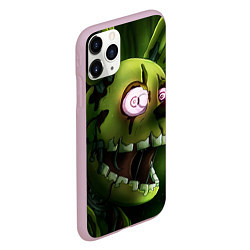 Чехол iPhone 11 Pro матовый Спрингтрап в атаке, цвет: 3D-розовый — фото 2
