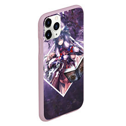 Чехол iPhone 11 Pro матовый Touhou Project Пачули Нолидж, цвет: 3D-розовый — фото 2