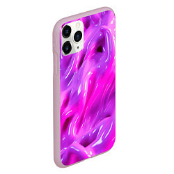 Чехол iPhone 11 Pro матовый Розовая слизь, цвет: 3D-розовый — фото 2