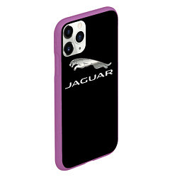 Чехол iPhone 11 Pro матовый Jaguar sport brend, цвет: 3D-фиолетовый — фото 2