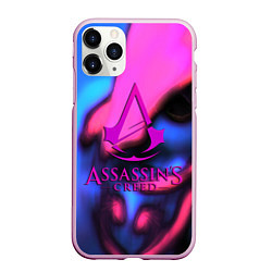 Чехол iPhone 11 Pro матовый Кредо убийцы, цвет: 3D-розовый