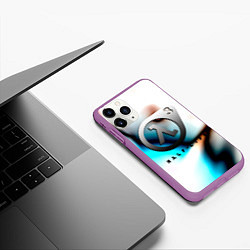 Чехол iPhone 11 Pro матовый Half life 3 is coming, цвет: 3D-фиолетовый — фото 2