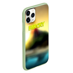 Чехол iPhone 11 Pro матовый Farcry tropicano, цвет: 3D-салатовый — фото 2