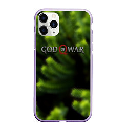 Чехол iPhone 11 Pro матовый God of war scandinavia, цвет: 3D-светло-сиреневый