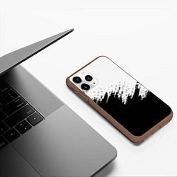 Чехол iPhone 11 Pro матовый Краска и больше ничего лишнего, цвет: 3D-коричневый — фото 2