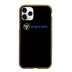 Чехол iPhone 11 Pro матовый Foton sport, цвет: 3D-коричневый