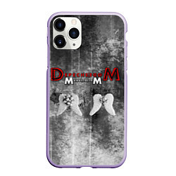 Чехол iPhone 11 Pro матовый Depeche Mode - Memento Mori gothic, цвет: 3D-светло-сиреневый