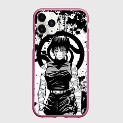 Чехол iPhone 11 Pro матовый Маки из клана Зенин - manga, цвет: 3D-малиновый