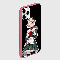 Чехол iPhone 11 Pro матовый Милая Сильфи, цвет: 3D-малиновый — фото 2