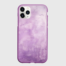 Чехол iPhone 11 Pro матовый Лавандовый гранж, цвет: 3D-фиолетовый