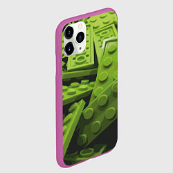 Чехол iPhone 11 Pro матовый Лего магия, цвет: 3D-фиолетовый — фото 2