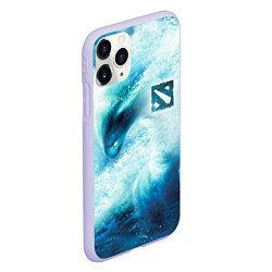Чехол iPhone 11 Pro матовый Dota 2 - Morphling, цвет: 3D-светло-сиреневый — фото 2