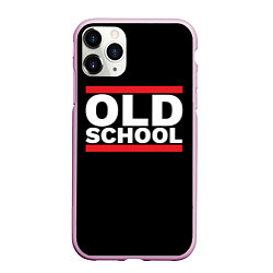 Чехол iPhone 11 Pro матовый Old school - experience, цвет: 3D-розовый