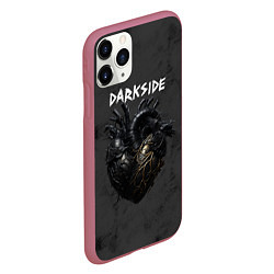 Чехол iPhone 11 Pro матовый Bring Me the Horizon - darkside, цвет: 3D-малиновый — фото 2