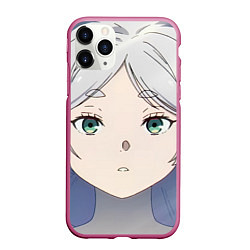 Чехол iPhone 11 Pro матовый Sousou no Frieren, цвет: 3D-малиновый